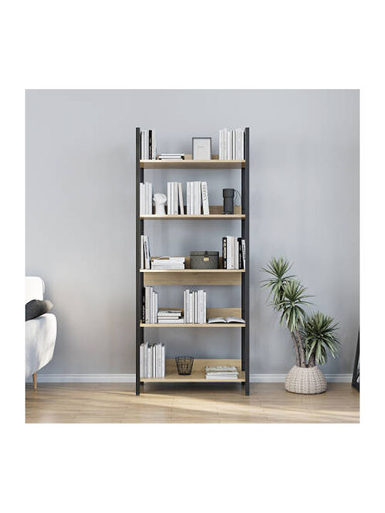 Bibliothek Connect Florida Oak 73x35x172cm