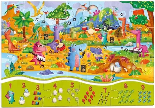 Παιδικό Puzzle Δεινόσαυροι 24pcs Ludattica