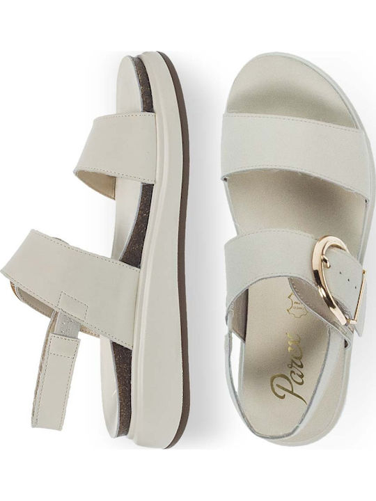 Sandale De Piele Dama Ecru