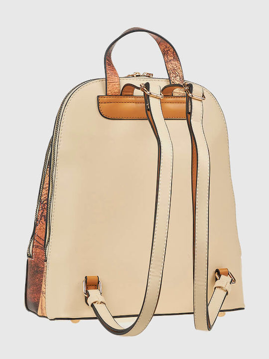 Damentasche Rucksack Hellcreme