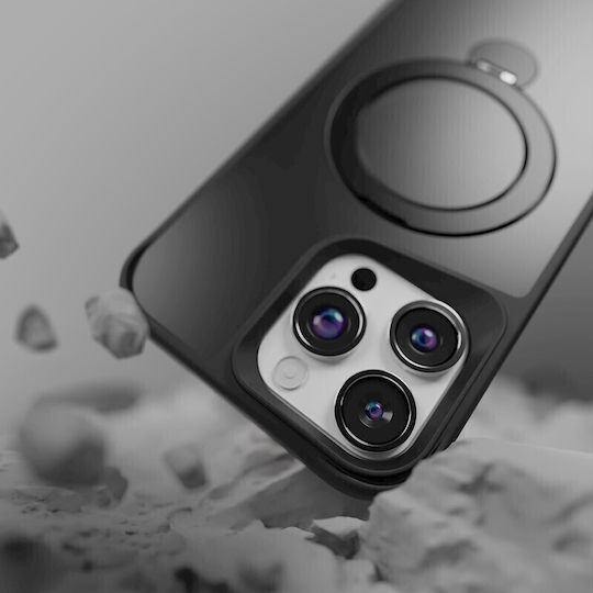 Etteri Back Cover Σιλικόνης / Πλαστικό Μαύρο (iPhone 14 Pro)