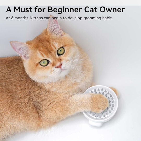 Cat Brush Silicone with Release Button