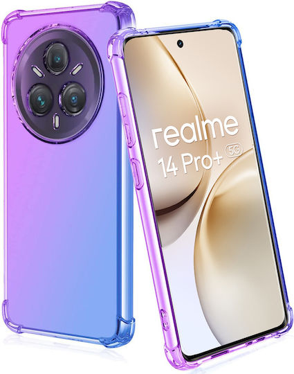 Θήκη Realme 14 Pro+ 5g Gradient Dropproof Μωβ Μπλε
