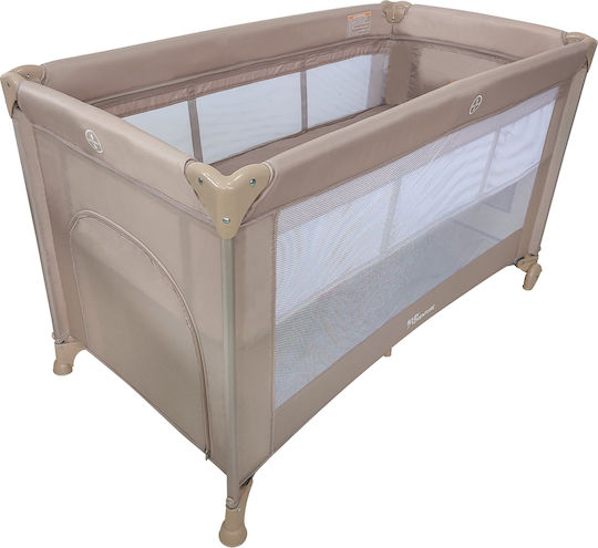 Baby Adventure Dream Πάρκο με Στρώμα Μπεζ 120x60cm
