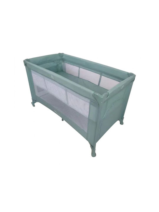Baby Adventure Dream Playpen 2 Levels with Mattress Green 120x60cm