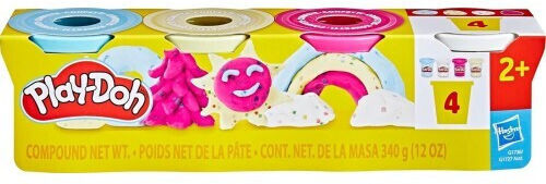 Hasbro Play-Doh 4 Теста За Моделиране Пластелин Compound За 3+ Години
