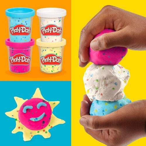 Hasbro Play-Doh 4 Теста За Моделиране Пластелин Compound За 3+ Години