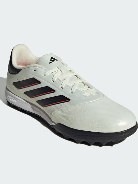 adidas Copa Pure.2 League Pantofi de Fotbal cu talpă cu crampoane Ivory / Core Black / Solar Red