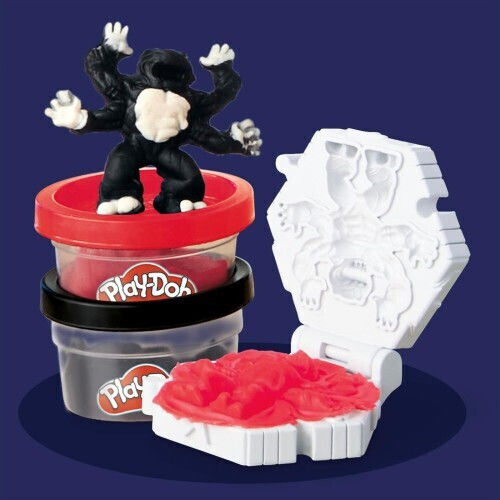 Hasbro Play-Doh Plasticină Set De Joc Captain America Pentru 3+ Ani 3 Buc