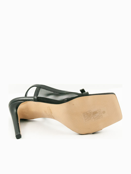 Leder Sandalen Schwarz
