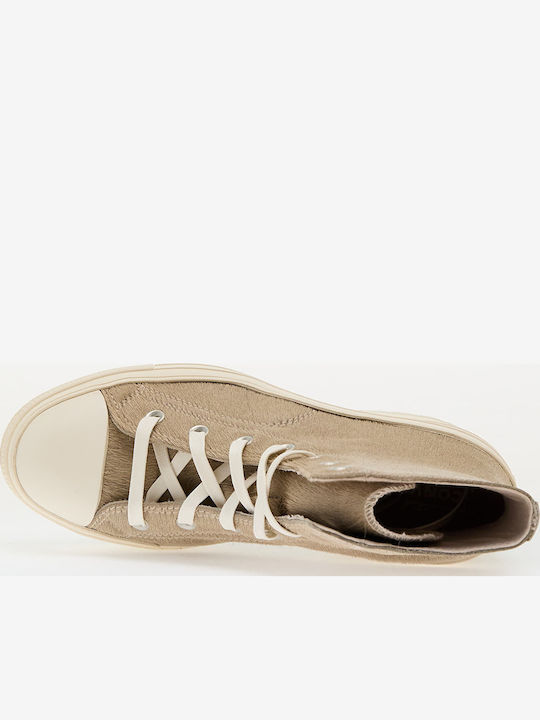 Chuck 70 De Luxe Γυναικεία Μποτάκια Μπεζ