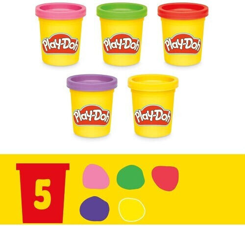 Hasbro Play-Doh Plasticine Play-Doh Game For Age 3+ 5pcs