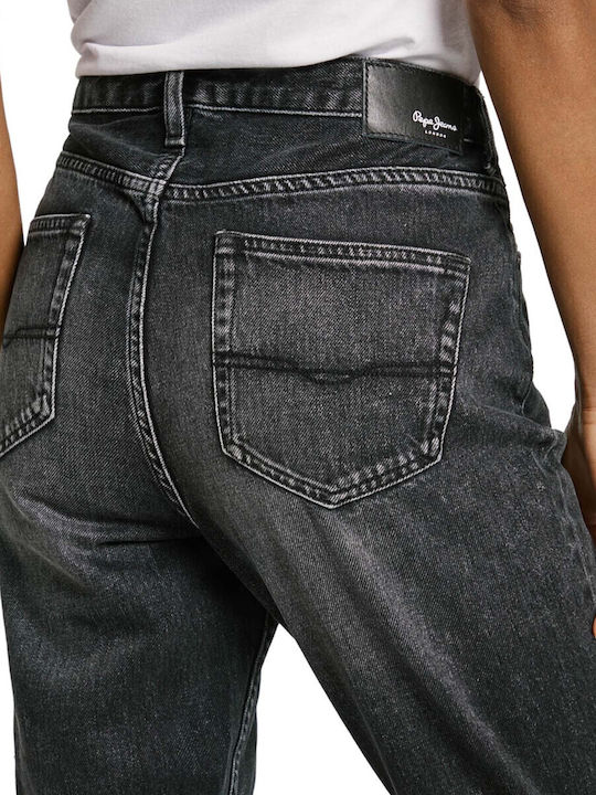 Violet Γυναικείο Jean Παντελόνι σε Tapered Γραμμή Black