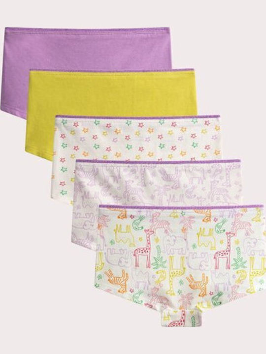 Dpam Giraffes Комплект детски гащички Бял