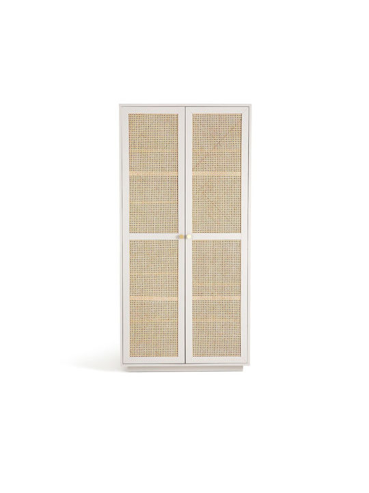Doppeltür Kleiderschrank Paola 100x57x206cm