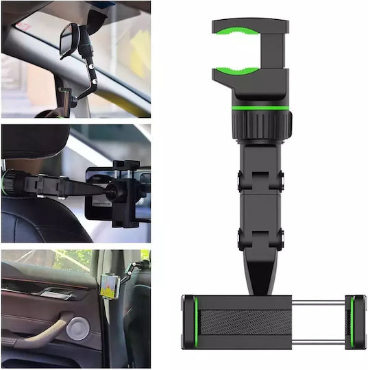 ACP Suport Auto pentru Telefon cu cârlige reglabile Neagră