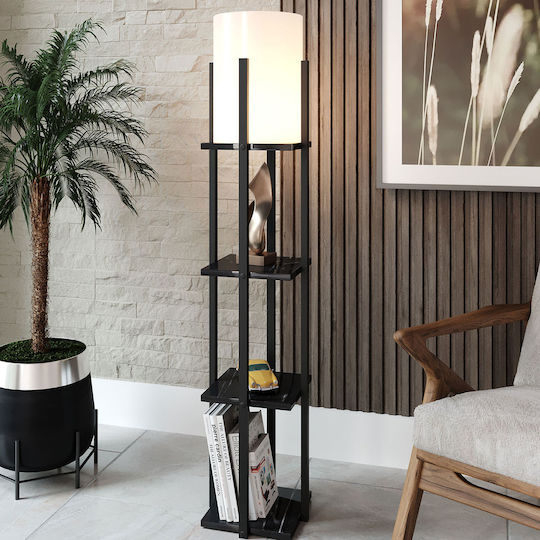 Opviq Nora Floor Lamp H135cm. Black