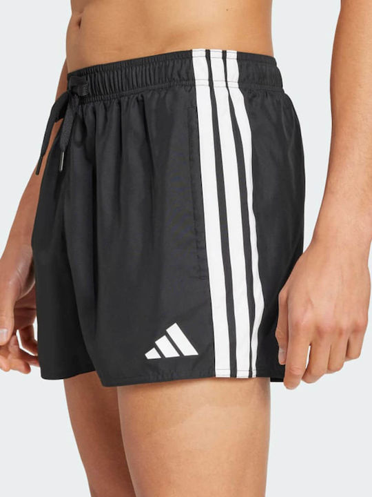 Performance Men's Swimwear Shorts Black Striped
