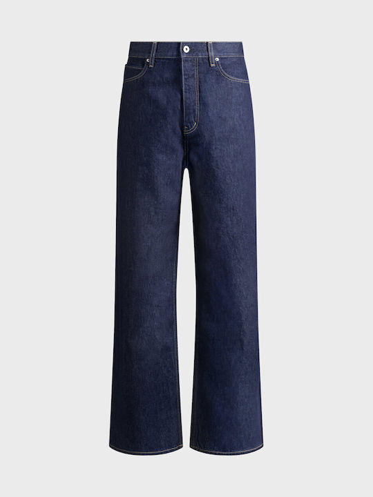 Mason Ανδρικό Παντελόνι Τζιν με Loose Baggy Εφαρμογή Dark Aged Denim