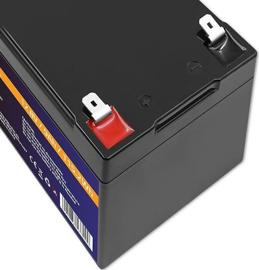 Qoltec Μπαταρία Φωτοβολταϊκών Λιθίου 12.8V 12Ah (53701)