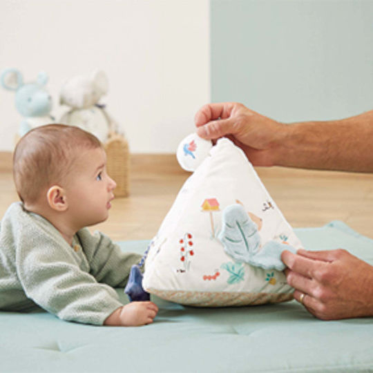 Kaloo Pyramid Toy made of Fabric with Music and Sounds