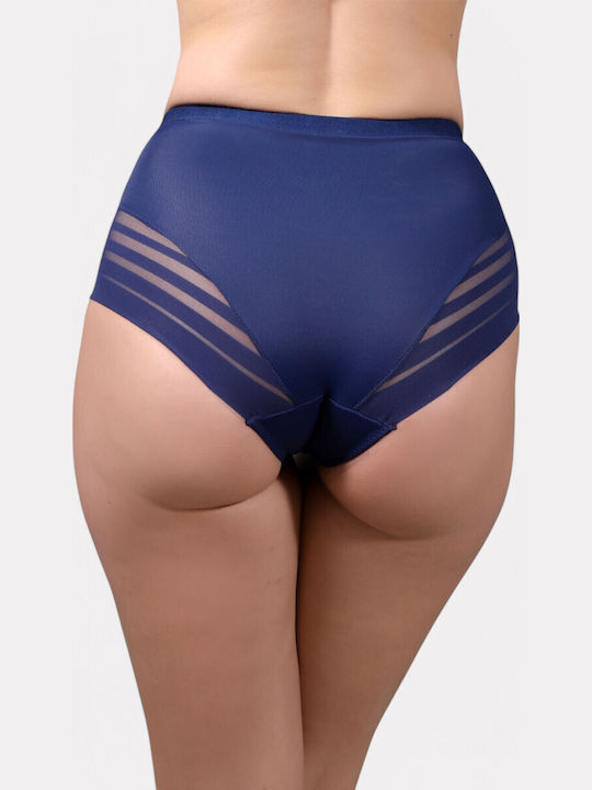 New Bra Lingerie Κορσές Σύσφιξης Χωρίς Ραφές Μπλε