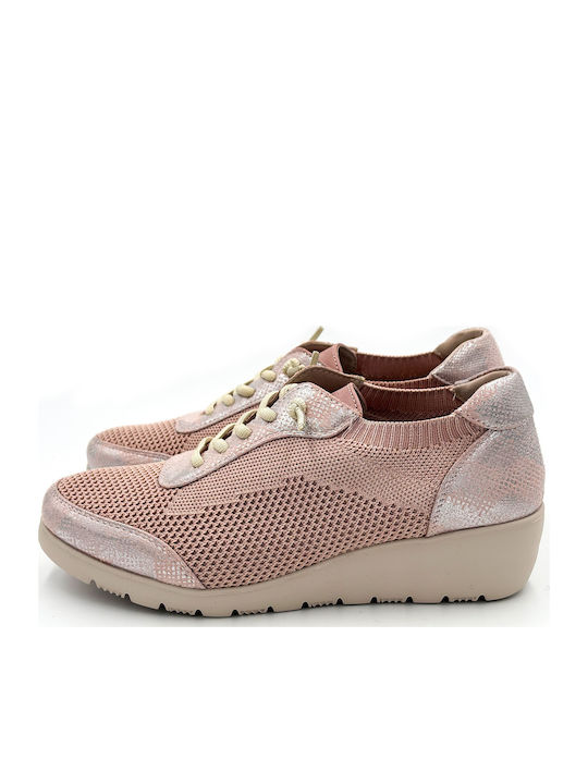 Damen Anatomisch Sneakers Nude