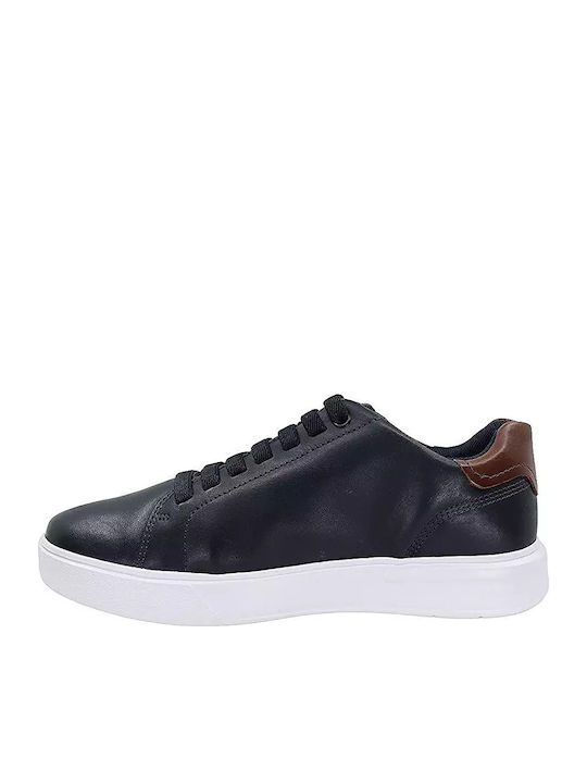Men's Leather Casual Shoes Blue