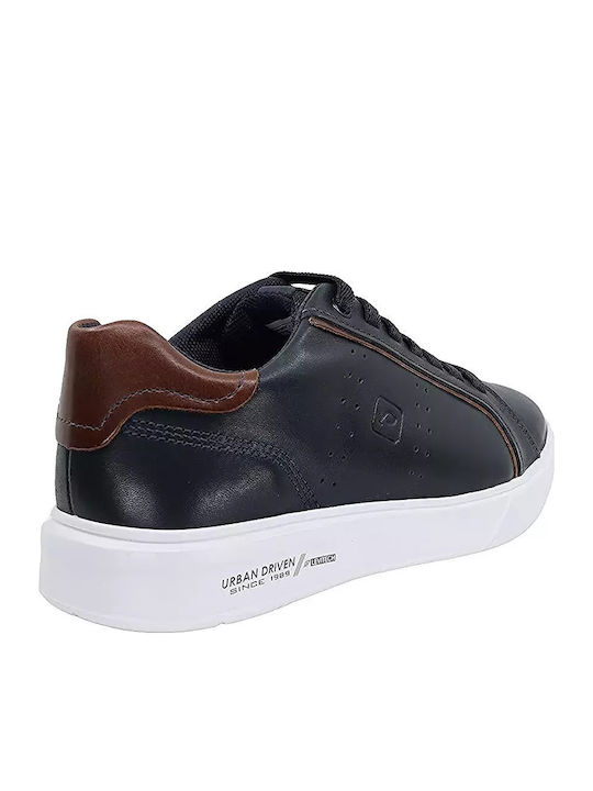 Men's Leather Casual Shoes Blue
