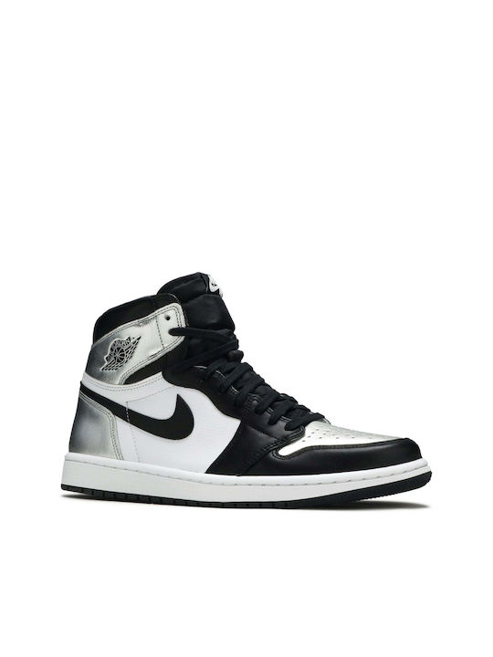 Air  1 Retro High Og Stiefel Silber Toe