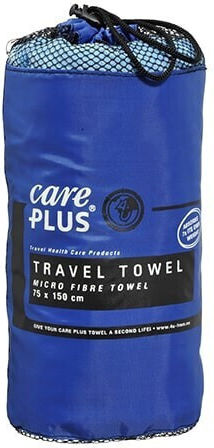 CarePlus Πετσέτα Microfiber Σώματος σε Θήκη Μπλε 150x75εκ.