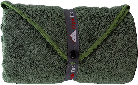Alpin Antibacterial DrySoft Microfiber Body Towel Khaki 140x70cm