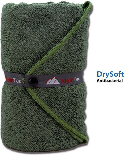 Alpin Antibacterial DrySoft Microfiber Body Towel Khaki 140x70cm