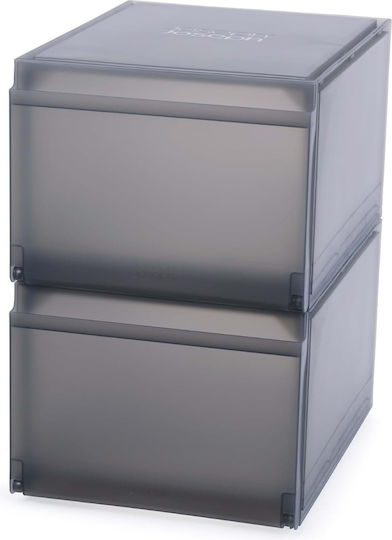 Joseph Joseph Plastic Shoe Storage Case in Grey Colour 2 Pieces