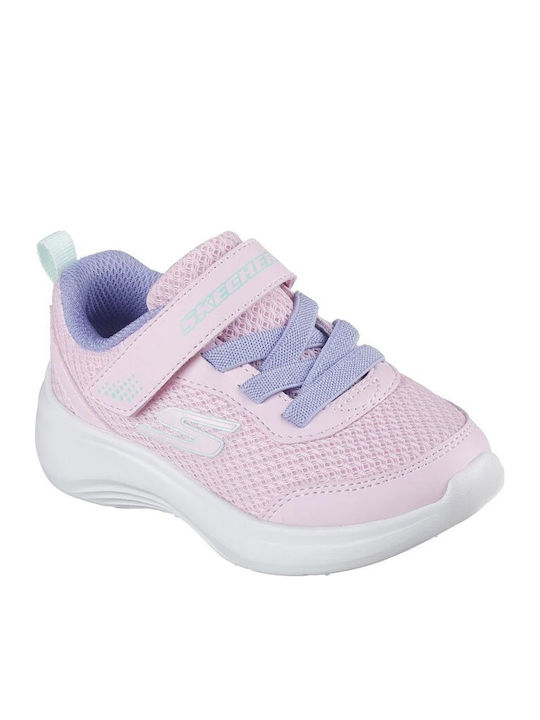 Παιδικά Sneakers με Σκρατς Ροζ