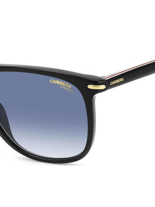 Carrera Ochelari De Soare Pentru Bărbați Cu Ramă Neagră Din Plastic Și Lentile Gri Degrade 349/S 2M2/08