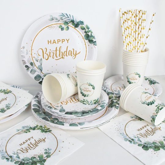 8com Set Birthday Party 20 Guests 100pcs