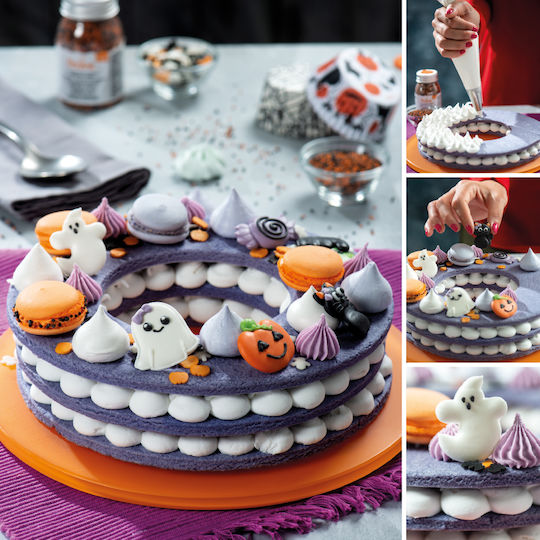 Decora 6 Halloween Fantasy Zucker Dekorationen