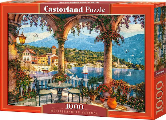 Smarton Puzzle 1000 Teile Mittelmeer-Veranda