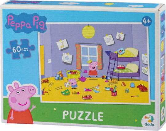 Детски Пъзел Peppa" Забавление за 4+ години+ Години 60бр Dodo