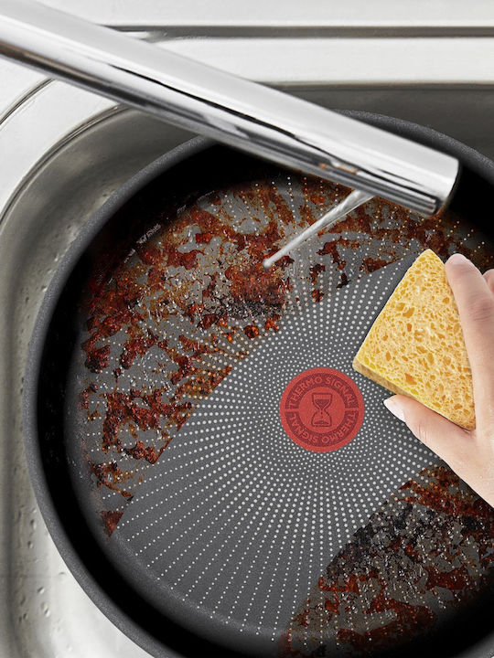 Tefal Ingenio React Σετ Τηγάνια από Αλουμίνιο με Αντικολλητική Επίστρωση 3τμχ