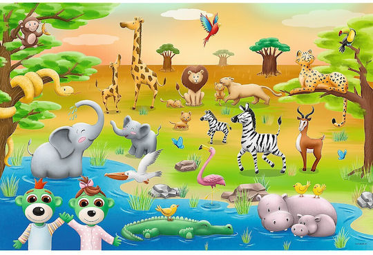 Puzzle Maxi 24 Safari Bobaski Kazstudio 14373