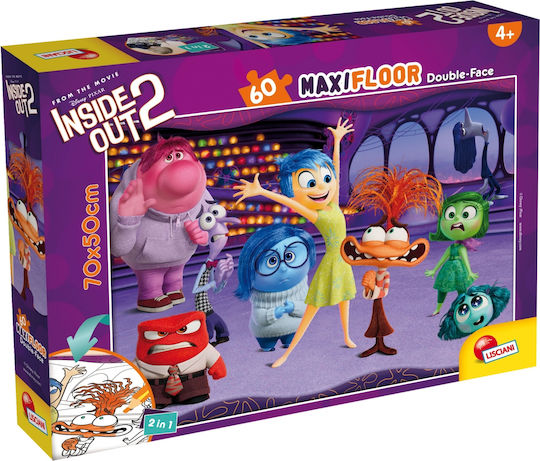 Puzzle Lisciani Inside Out 2 Double-sided Puzzle 60 Pieces