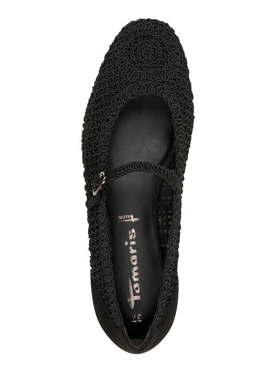 Damen Ballerinas Schwarz