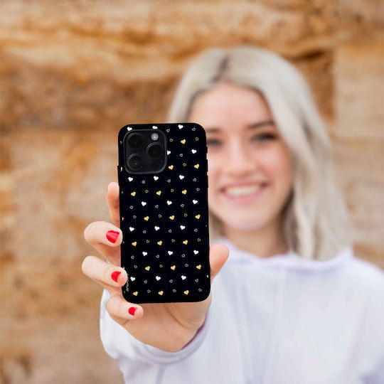 Калъф Sonique Heart Series за Oppo Reno10 5G Черен 01