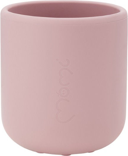 Momi Set Essgeschirr aus Silikon Rosa 6Stück