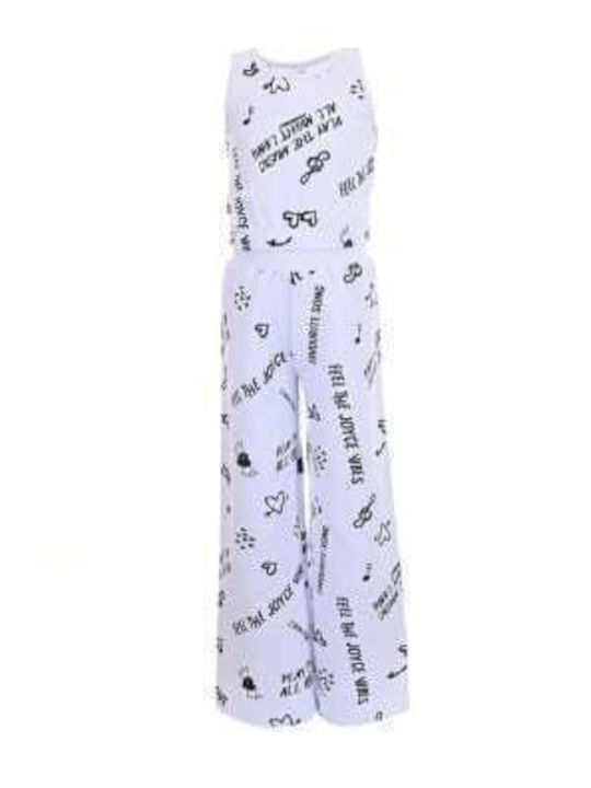 Joyce Kinder Sweatpants Set - Jogginganzug White