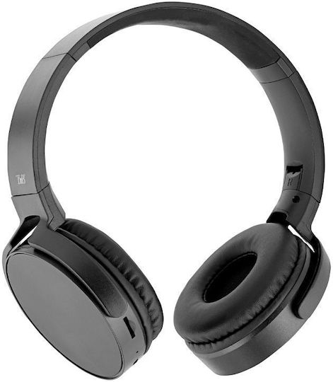 T'nB Single 2 Wireless / Wired On Ear Headphones with 8 hours of Operation Black
