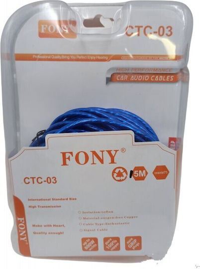 PerVoi Cable 2x RCA male - 2x RCA male 10m CTC-03