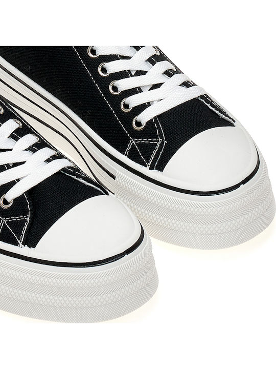 Γυναικεία Flatforms Sneakers Μαύρα